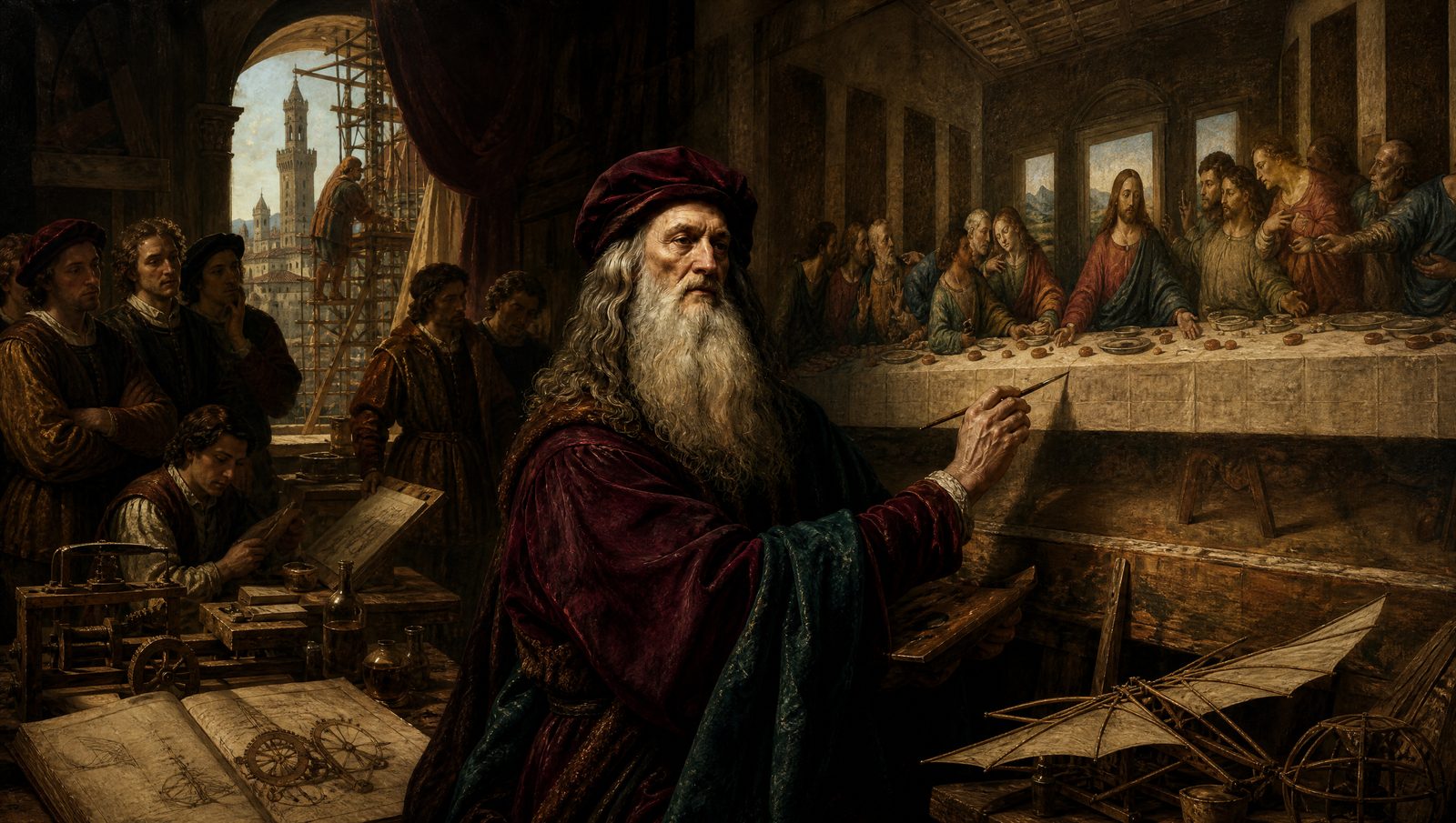 Al servicio de Ludovico Sforza