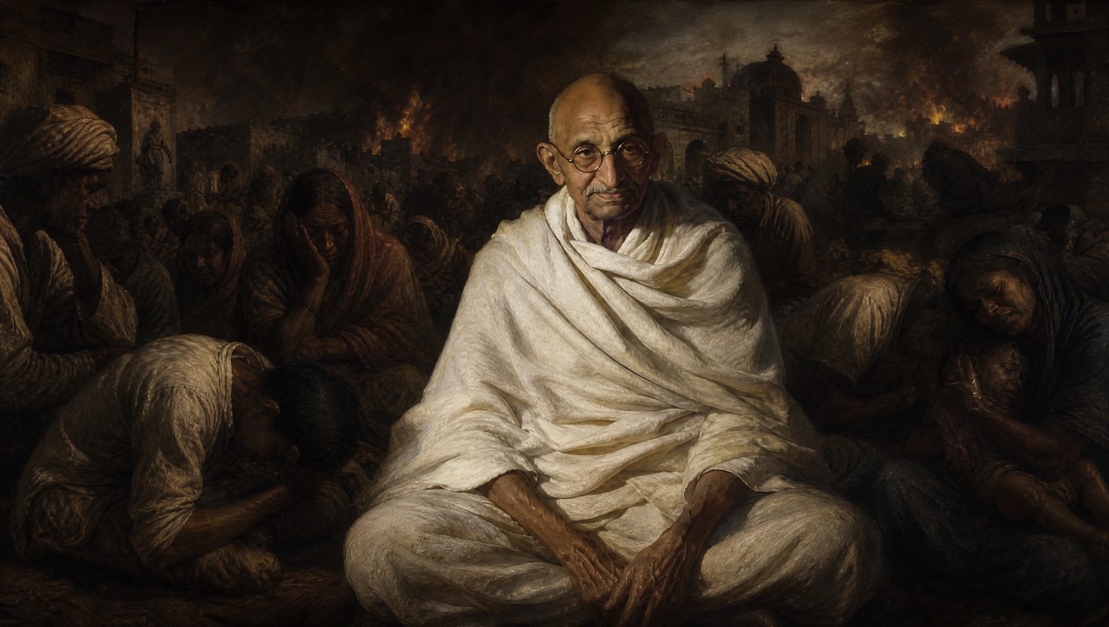 La prueba de Mahatma Gandhi