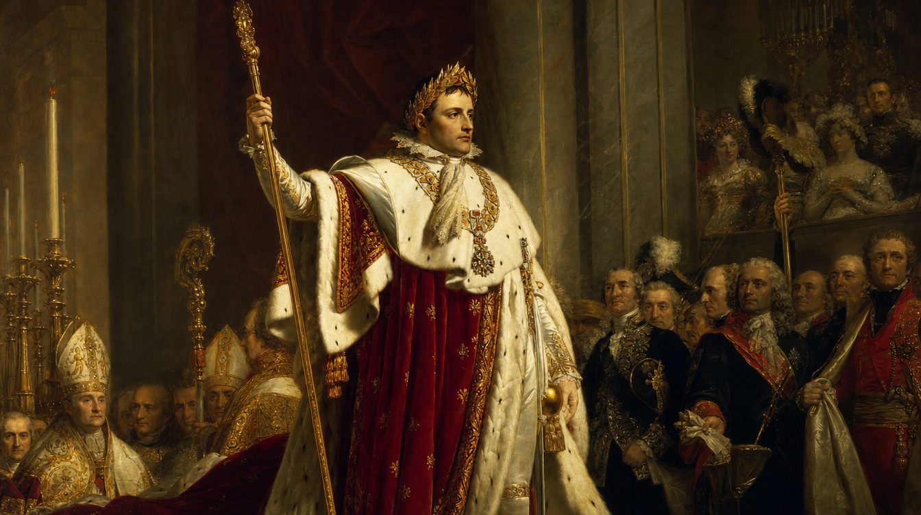 Coronación como emperador