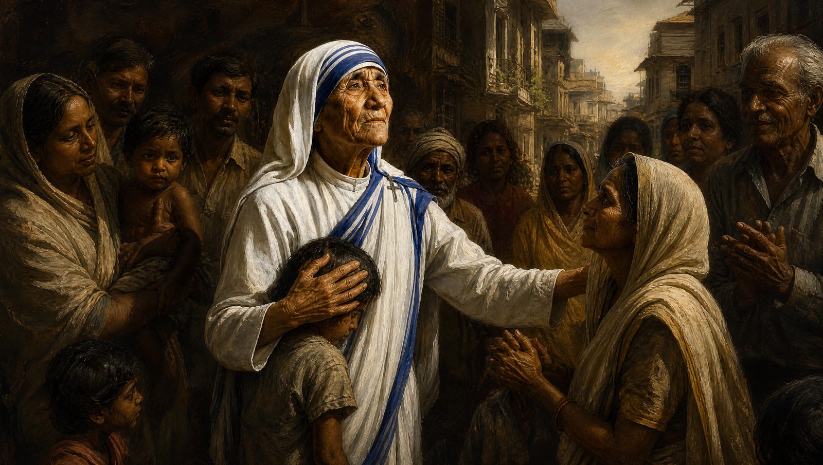 Funda las Misioneras de la Caridad